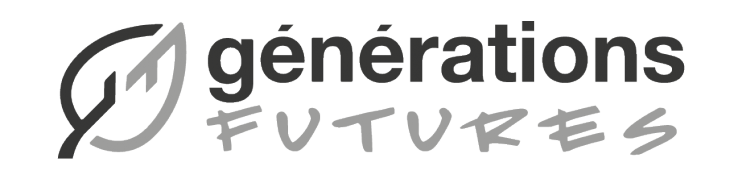 Logo Générations Futures noir et blanc