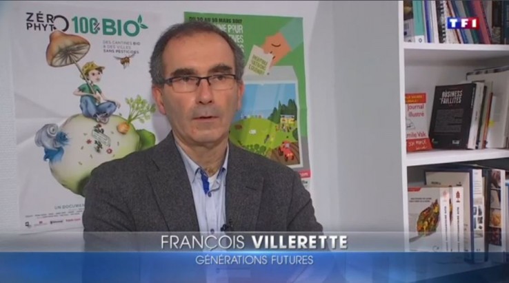 François Veillerette - Interview pour le JT de TF1