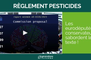 Règlement pesticides : les eurodéputés conservateurs mettent en pièces l’ambition de réduire les pesticides en Europe