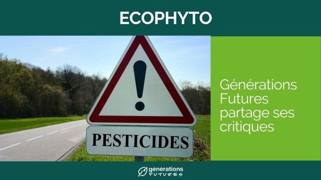 Stratégie Ecophyto 2030 : Générations Futures fait part de ses attentes et espère qu’elles seront entendues