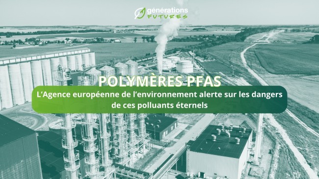 Polymères PFAS : L’Agence européenne de l’environnement alerte sur les dangers de ces polluants éternels