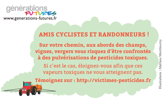 Message randonneurs victimes